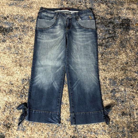 Baby Phat Capri Jeans - Picture 1 of 6
